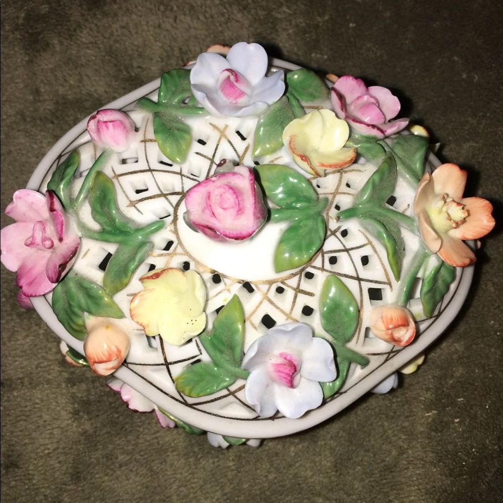 Vintage KPM Candy Dish / Trinket